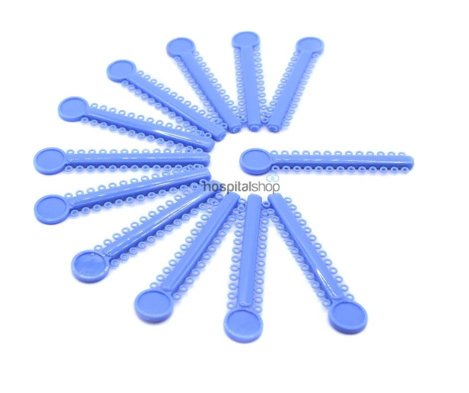 Ormco Power O Rings Ligatures Ties Blue 1000Pcs 640-1242