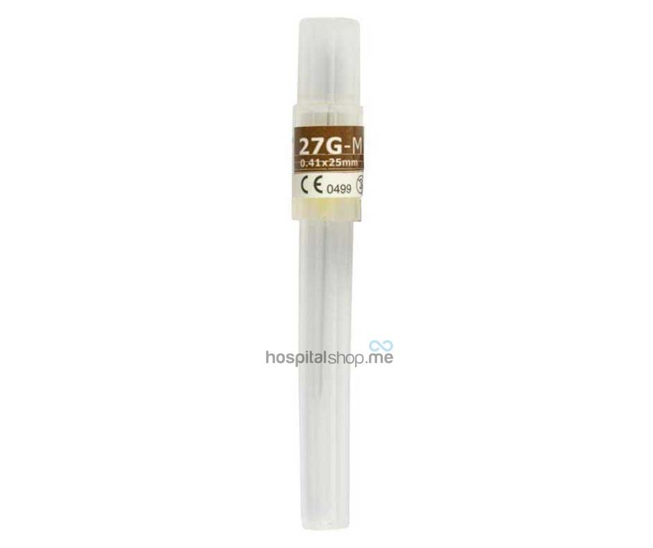 Denject Needle 27G Medium 0.41 x 25mm 100Pcs