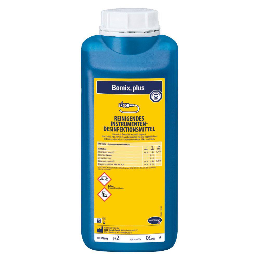 Bode Bomix Plus Instrument Disinfection Concentrate Solution 2 litre 9746023 9746024