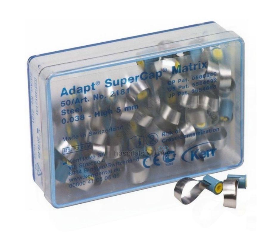 Kerr Supermat Adapt SuperCap Matrices SS 0.038 Height 5 mm 2181