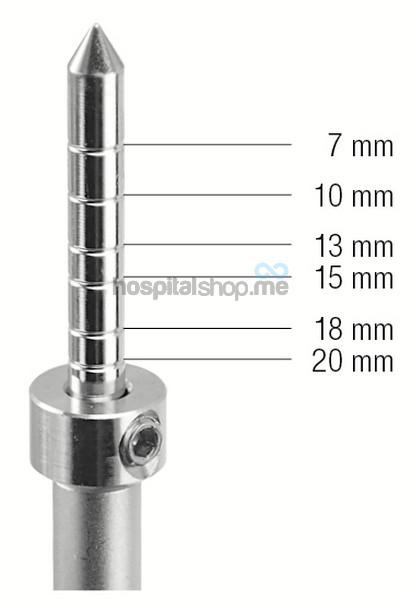 Medesy Osteotome Arrow Straight - 1323/2