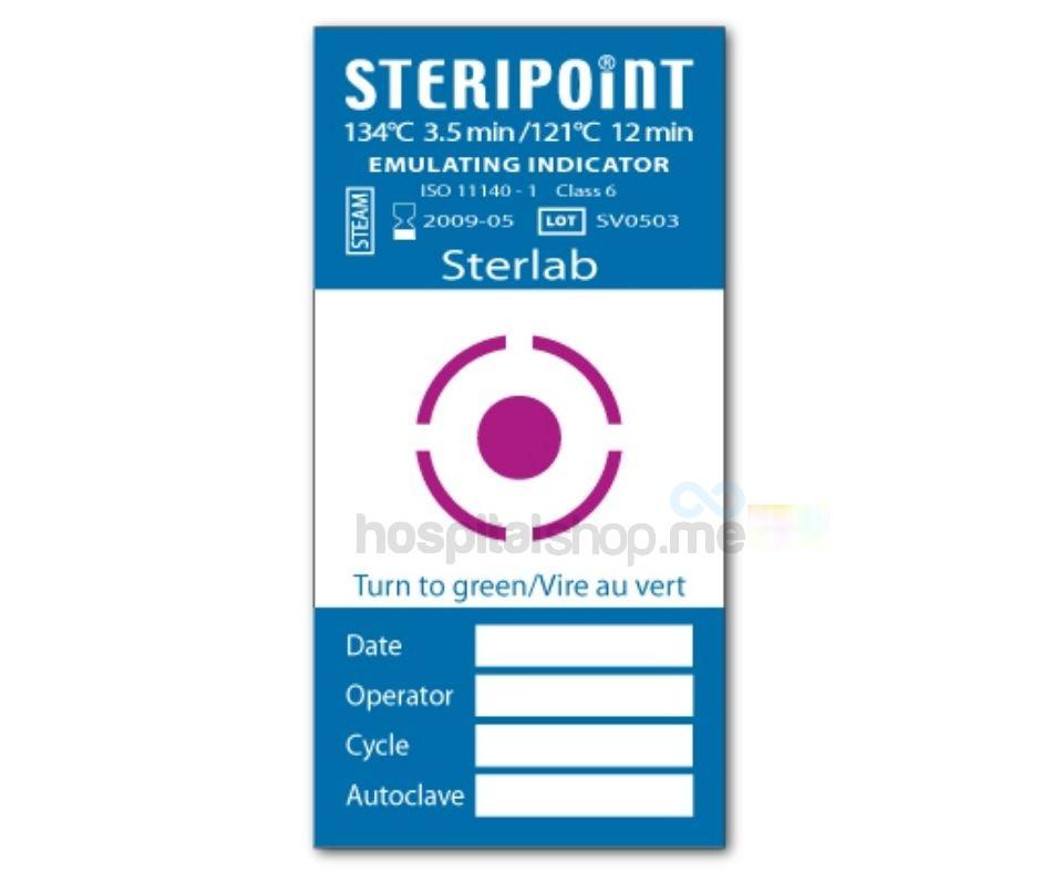 Sterlab Steripoint 134°C - 5.3 Min - 250 Pcs 60128653