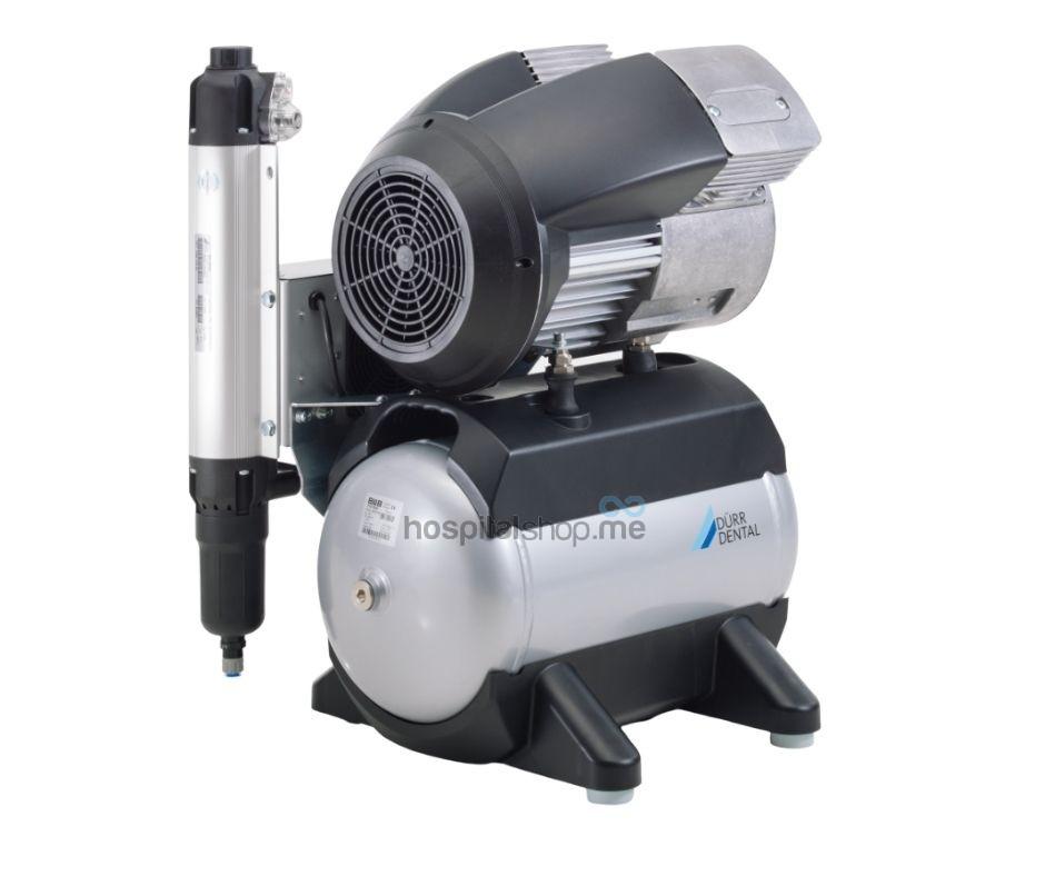 Durr Dental Compressor Tornado 1 with MDU Membrane drying Unit 5182-01