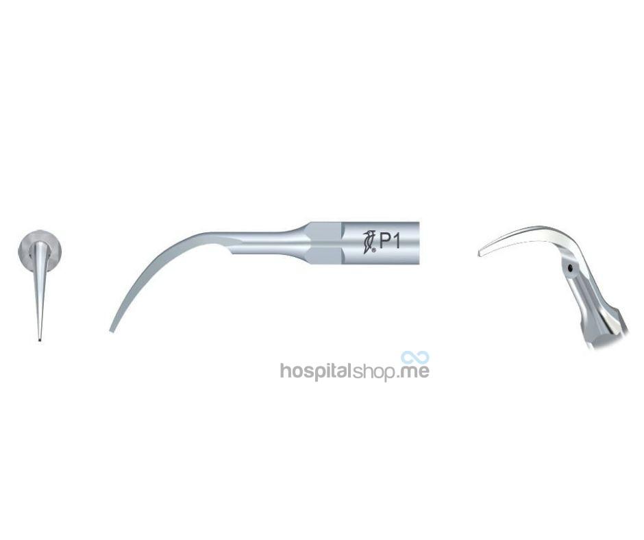 Woodpecker P1 Ultrasonic Scaler Tips For EMS Perio Periodontic - 5 Pieces, Piezo