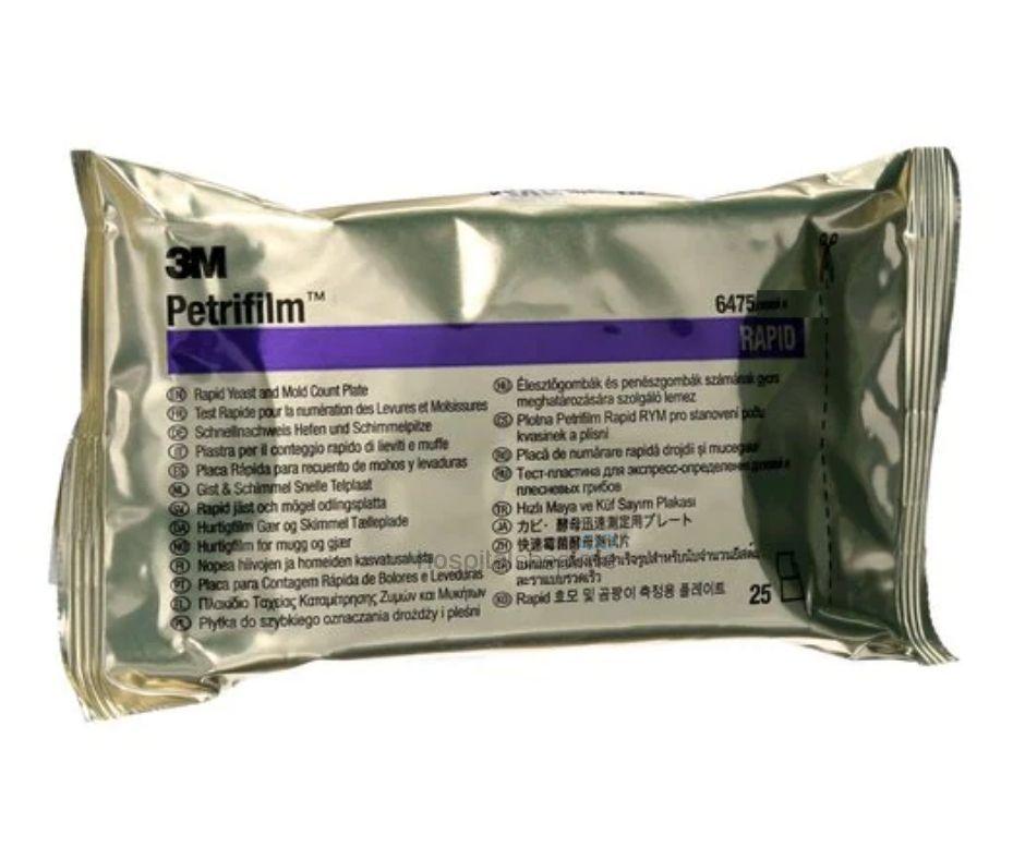 3M Petrifilm Rapid Yeast & Mold Plate   25Pcs