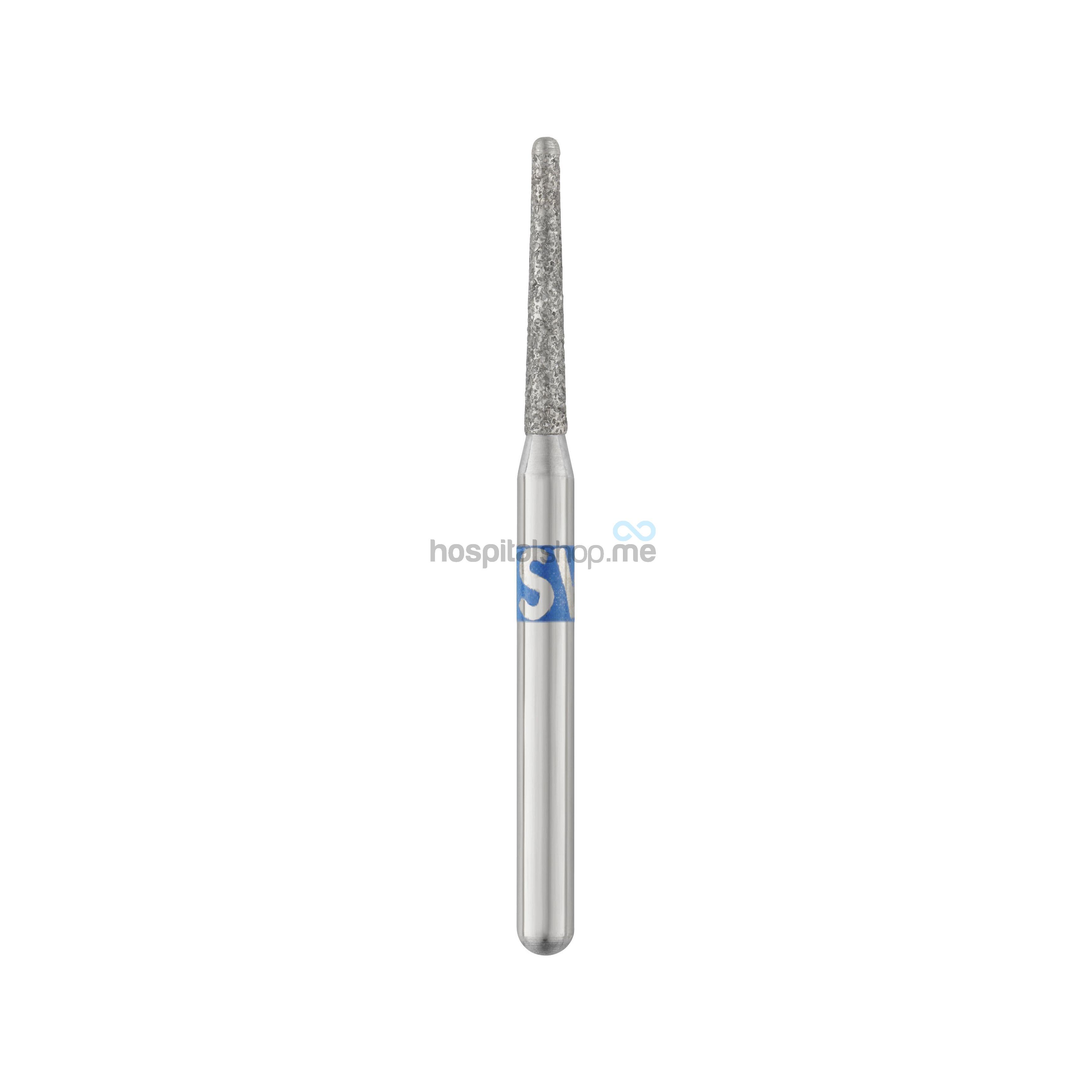 Burs Diamond Safe End Taper Shape 851 Medium Blue Band FG851012 5pcs