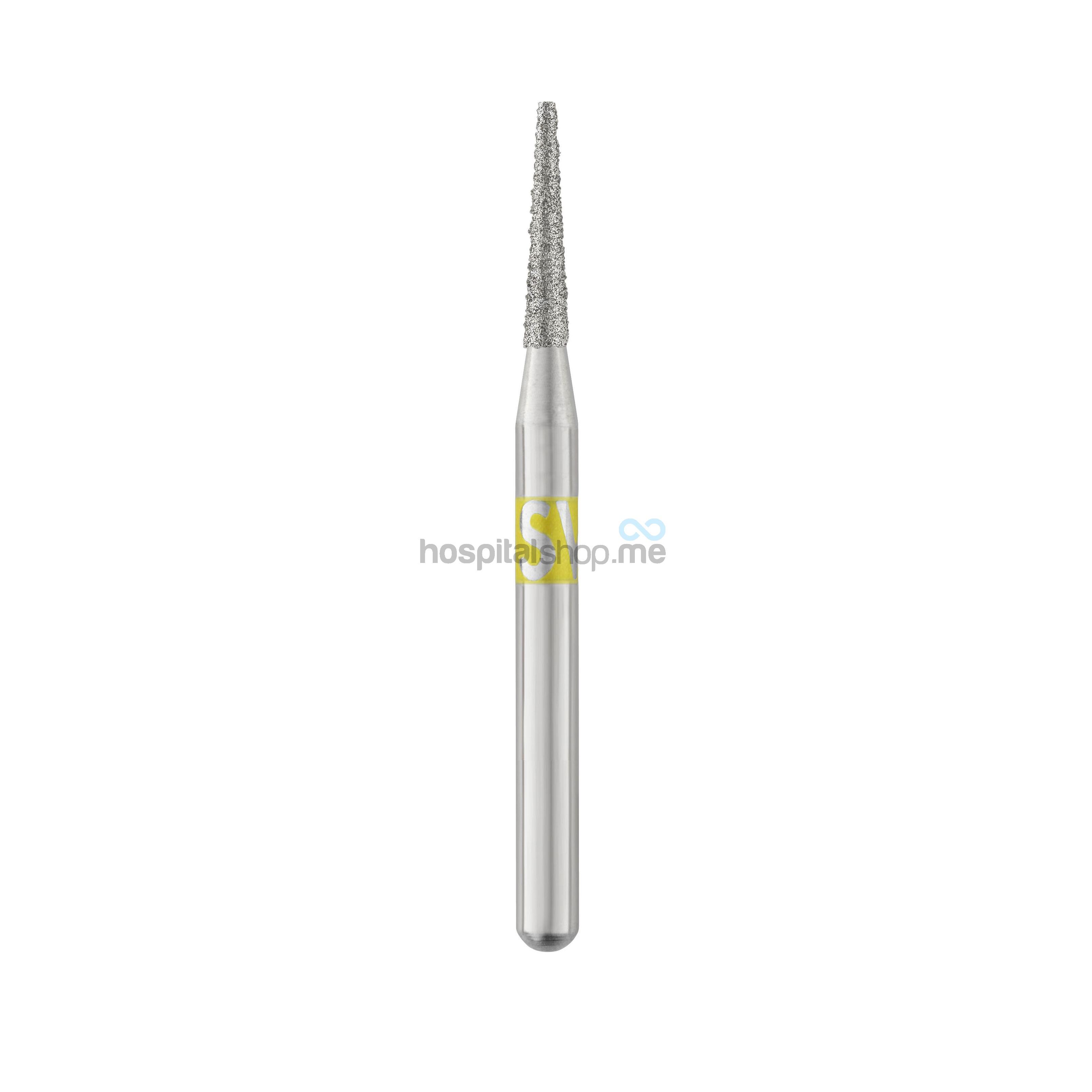 Burs Diamond Christmas Tree Shape 852 Very Fine Yellow Band FG852C012 5pcs