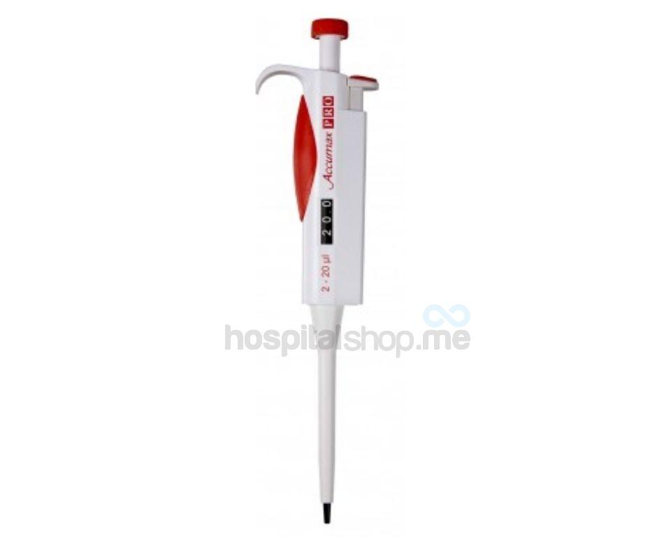 Accumax ProVar Micropipette Variable Volume 0.2-20µl VAP-700