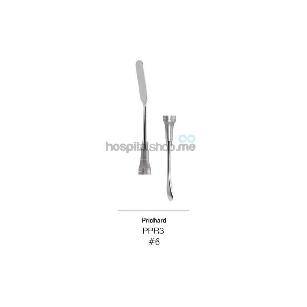 Trusta Periosteal Elevator Prichard Handle No.6 Premium ANE-PPR3P