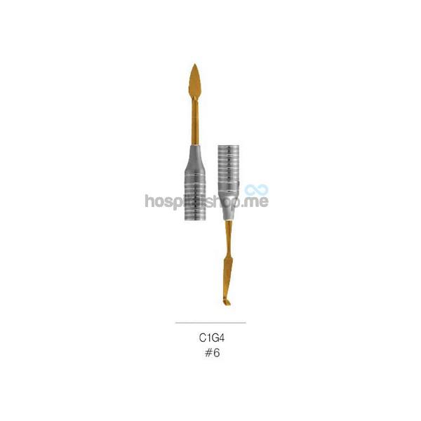 Trusta Composite Instruments Titanium Gold No.4 Handle No.6 Premium ANE-CIG4P