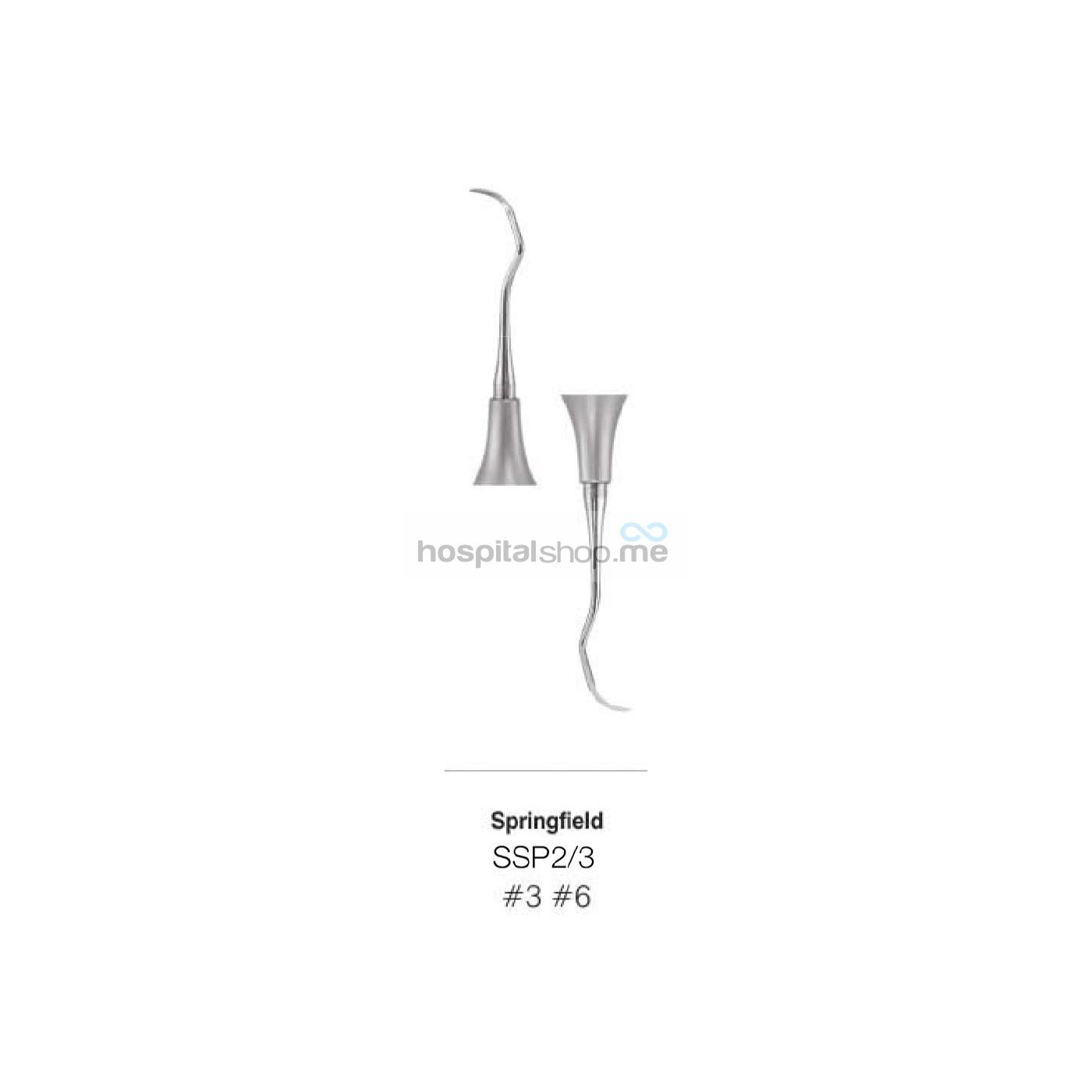 Trusta Scalers Springfield Handle No.6 Premium ANE-SSP2/3P