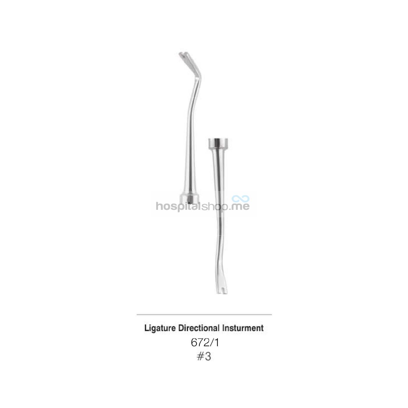 Trusta Ligature Director Instrument Handle No.3 Standard ANE-672/1