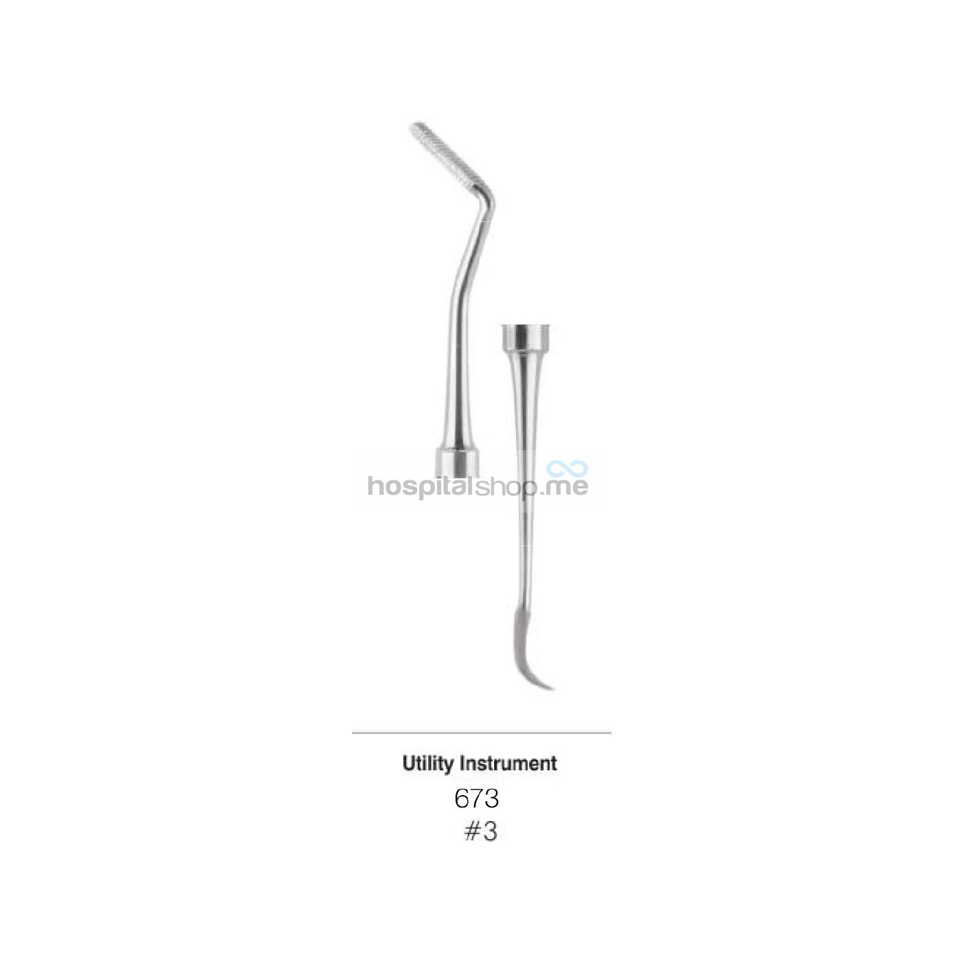 Trusta Utility Instrument Handle No.3 Standard ANE-673