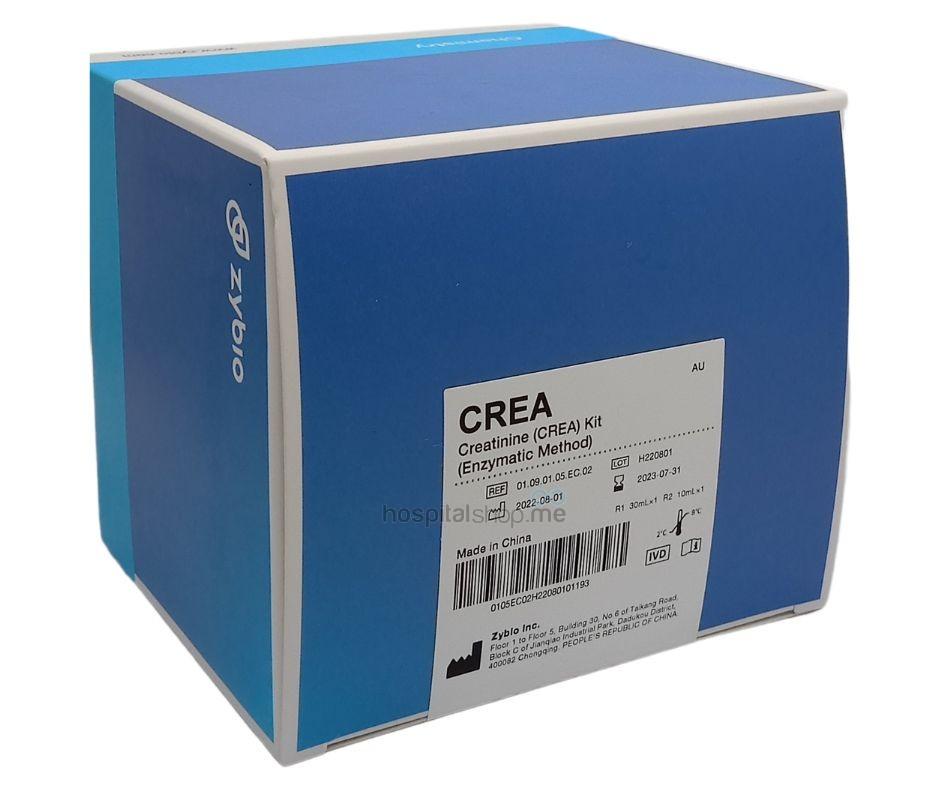 Zybio Creatinine Kit R1:30mlx1 R2:10mlx1 ~166 tests CREA