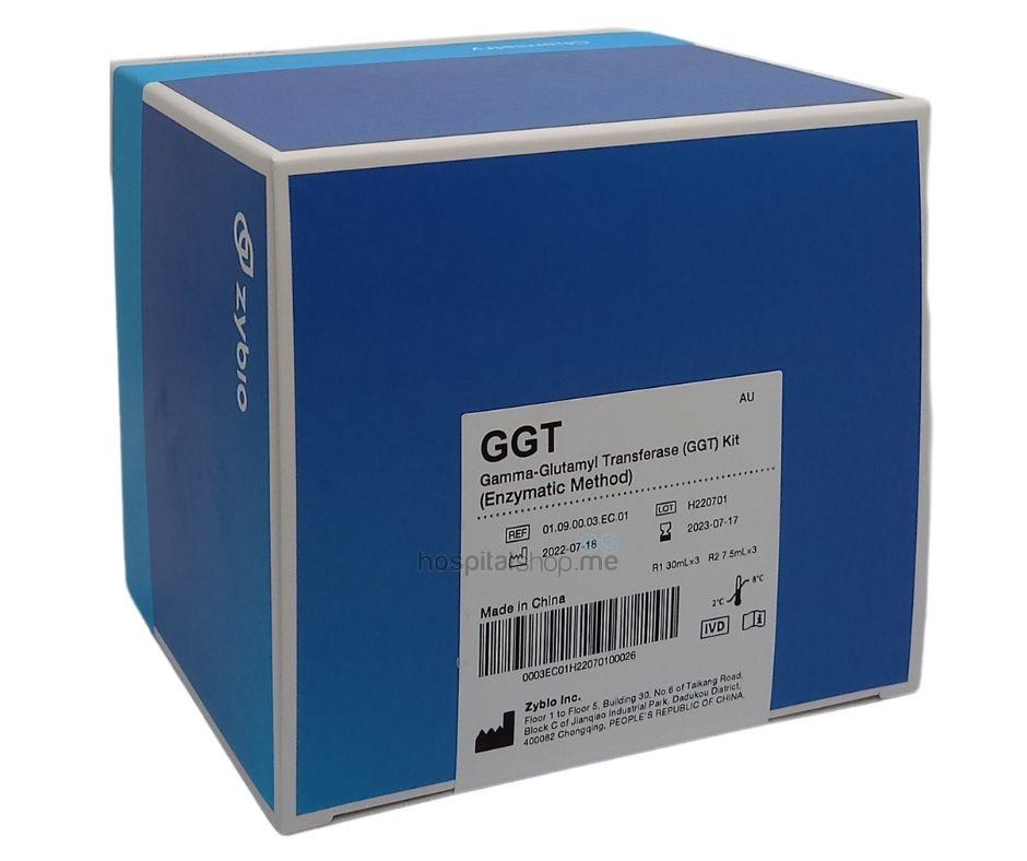 Zybio Gamma Glutamyl Transferase kit R1:30mlx3 R2:7.5mlx3 ~453 tests GGT 