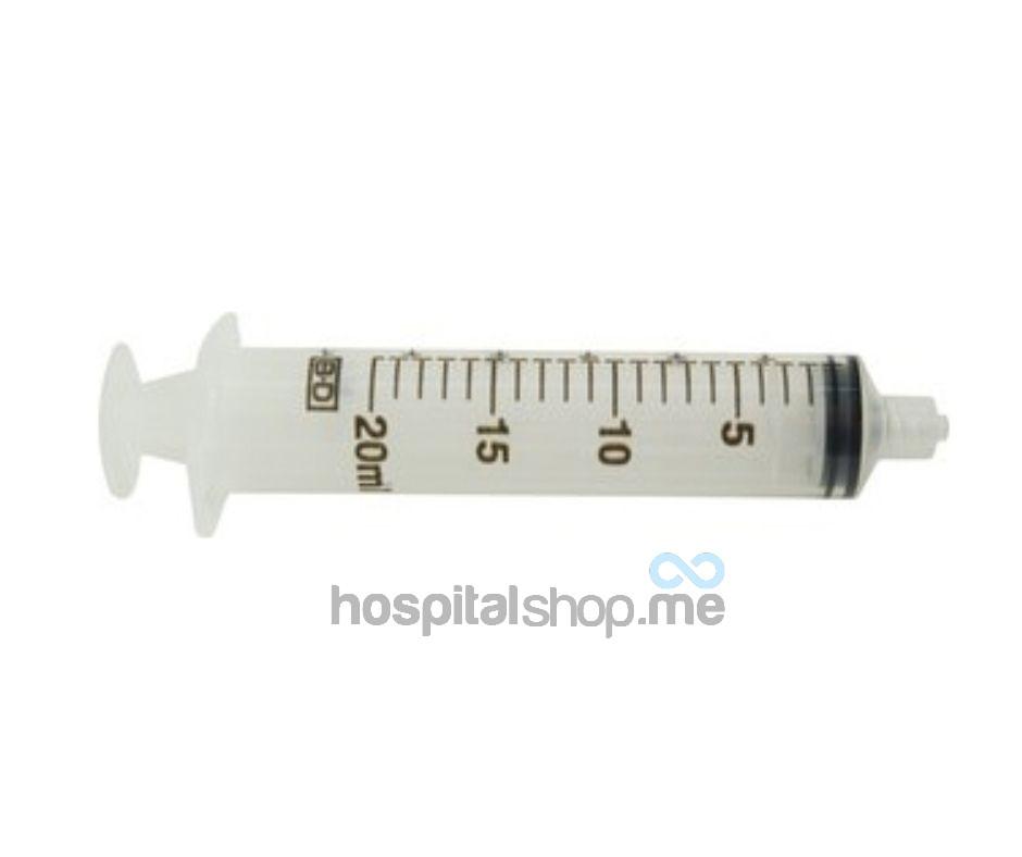 Syringe 20ml Unolock 25pcs