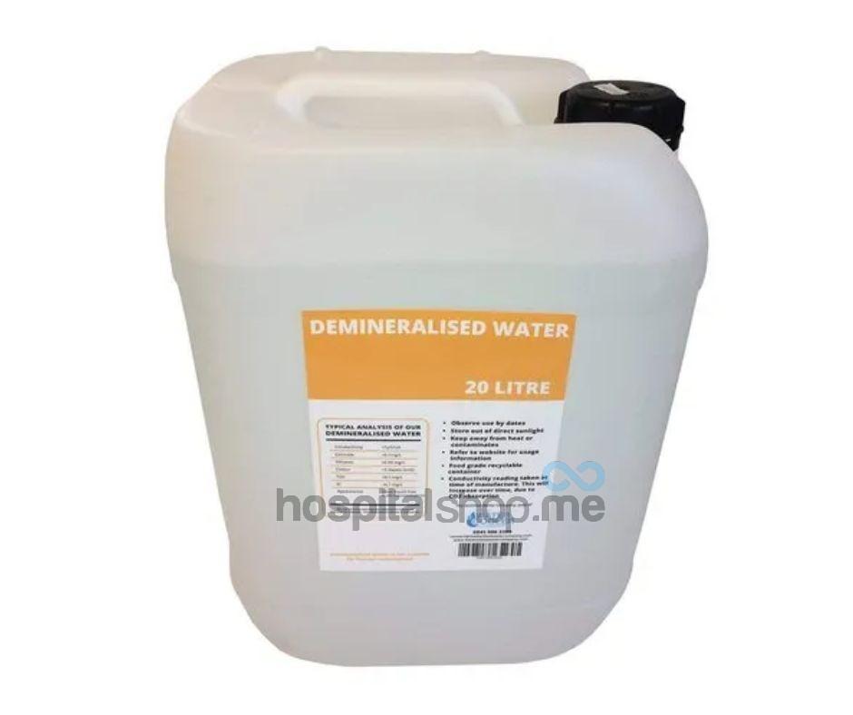 Distilled Demineralized  Water - 20ltr