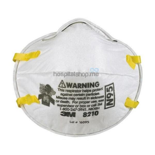 Face Mask N95 Respirator 8210 - 3M