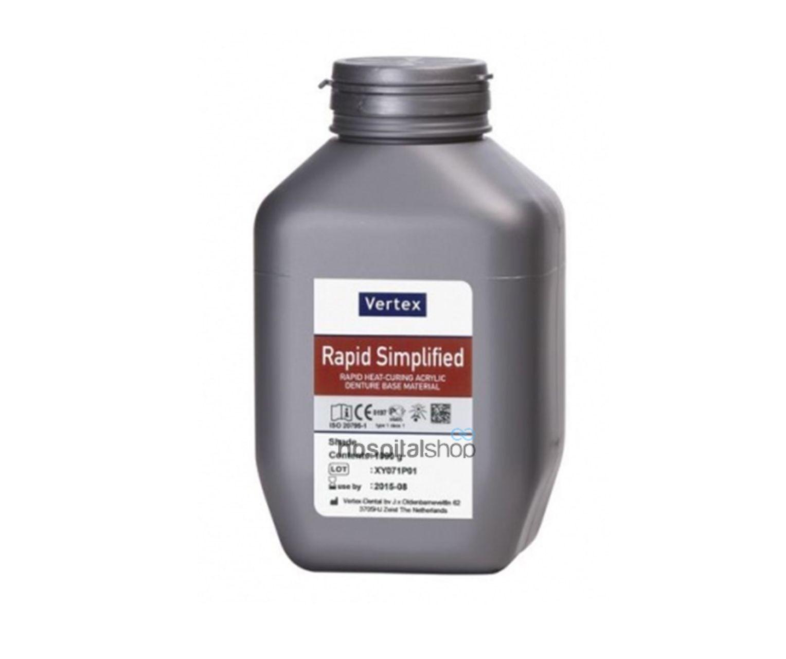 Vertex Rapid Simplified Powder Shade 10 1000gms