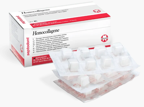 Septodont Hemocollagene Sponges 24pcs 243S