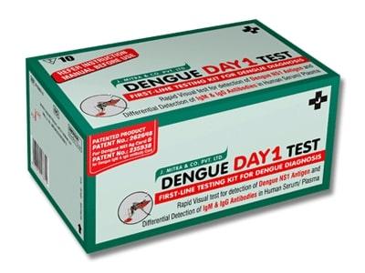 J.Mitra Dengue Day1 Rapid Test 10Test IR028010