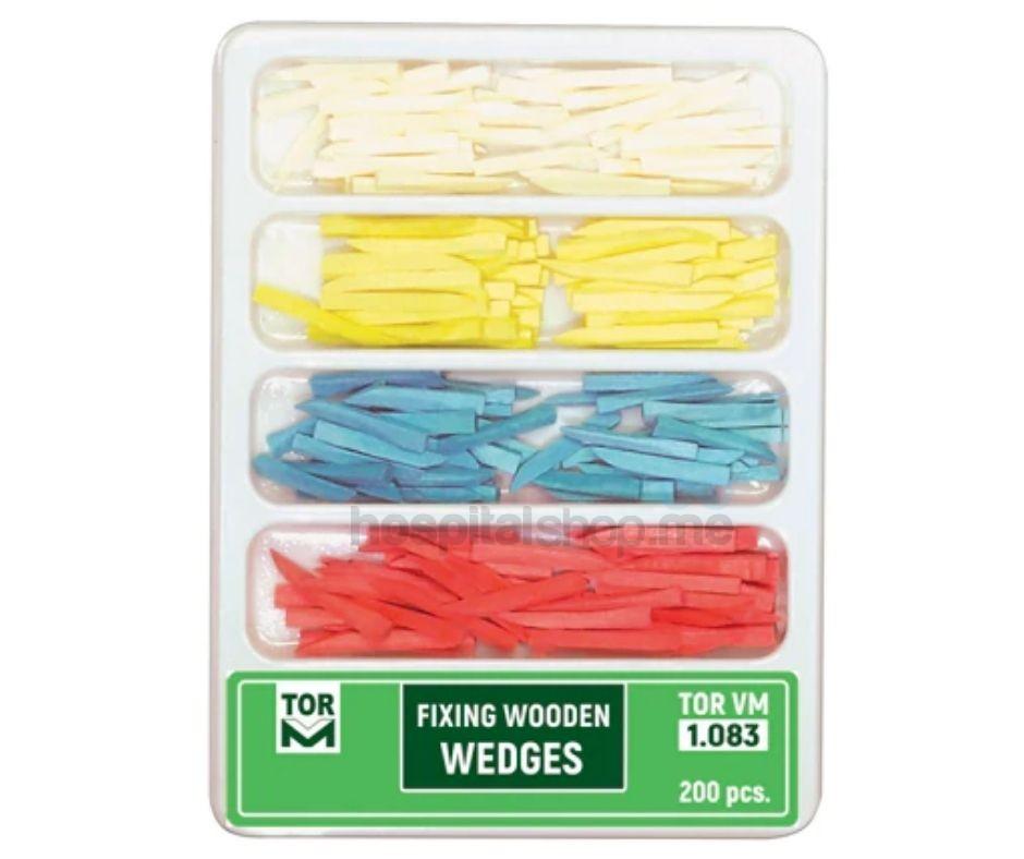 TOR VM Wooden Wedges Kit 4 Types 200Pcs 1.083