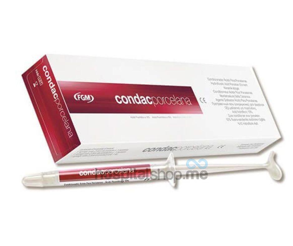FGM Condac Porcelana 10% Hydrofluoric Acid Porcelain Etchant 2.5ml7898032320431