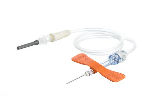 Safe Blood Collection Set with Vacutainer Tube Holder 25G 3/4inch Needle, 12inch Tubing 50pcs
