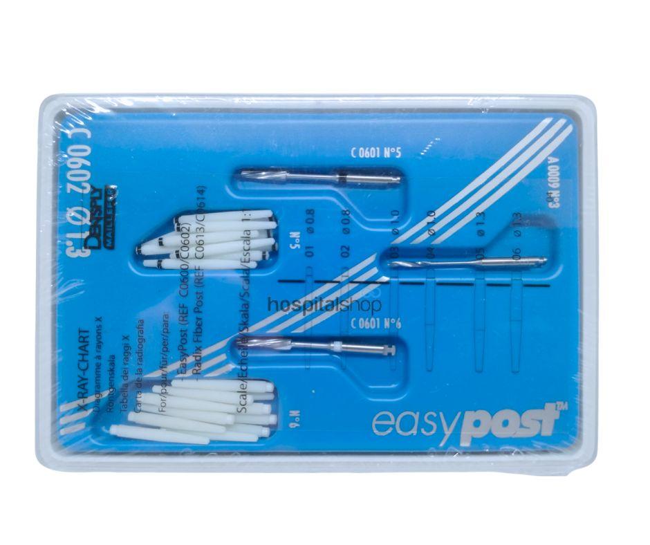 Dentsply Easy Post Endodontic Resin Fiberglass Posts Set 1.3 24pcs C060201300100