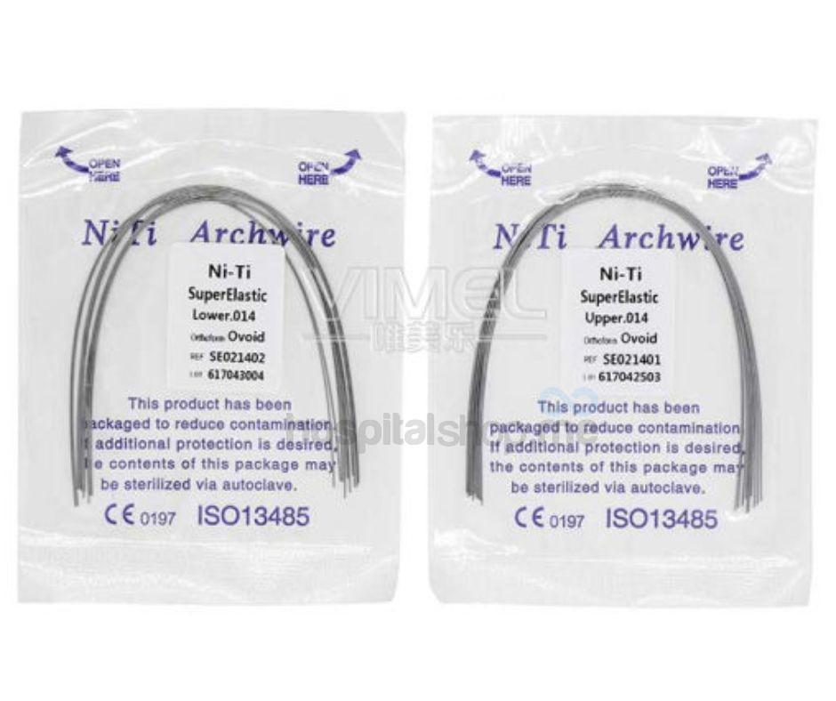IMD Niti Round Archwire Upper 0.012 10pcs SE031201