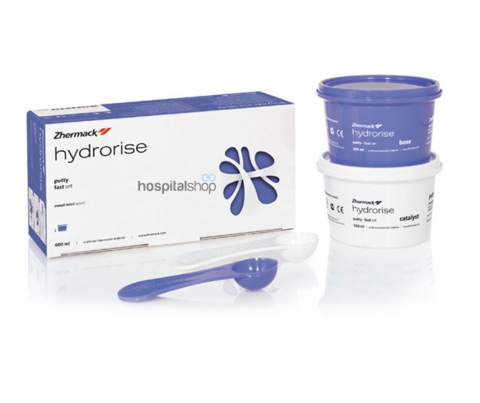 Zhermack Hydrorise A Silicone Putty Fast Set 300ml+300ml C207011