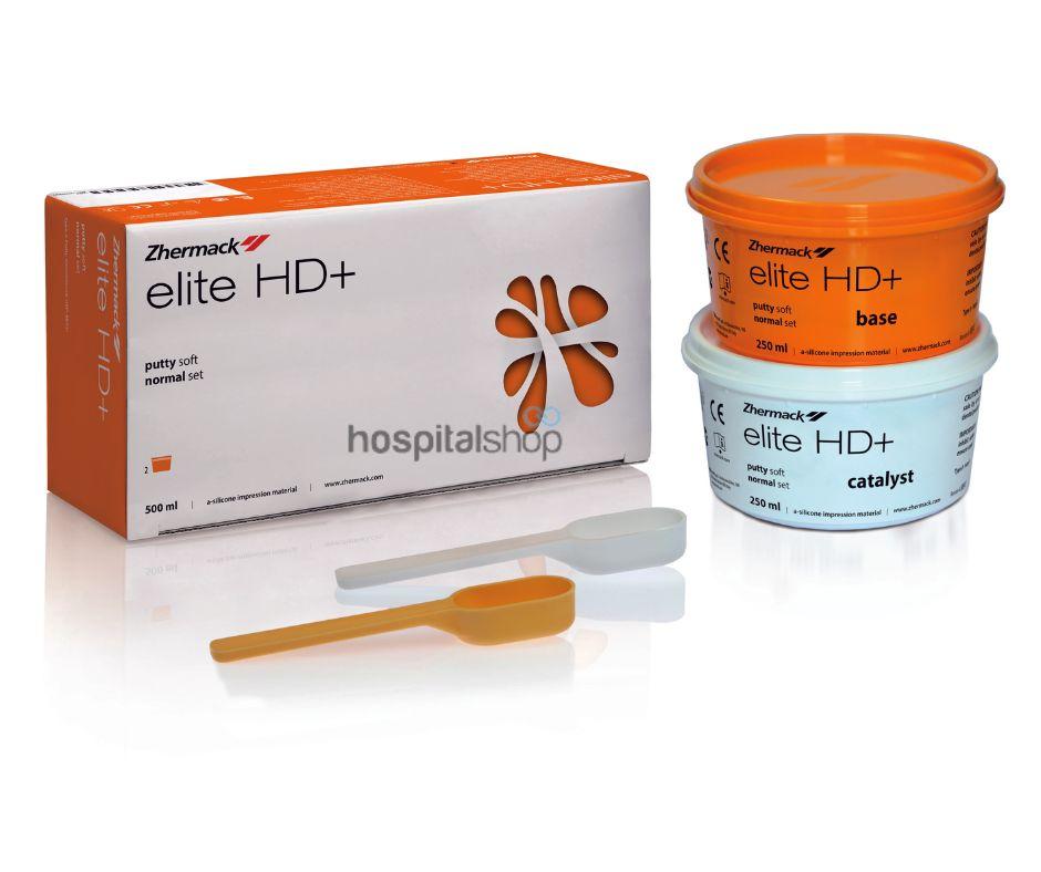Zhermack Elite Hd Plus A Silicone Putty Normal Set 250+250ml C203000