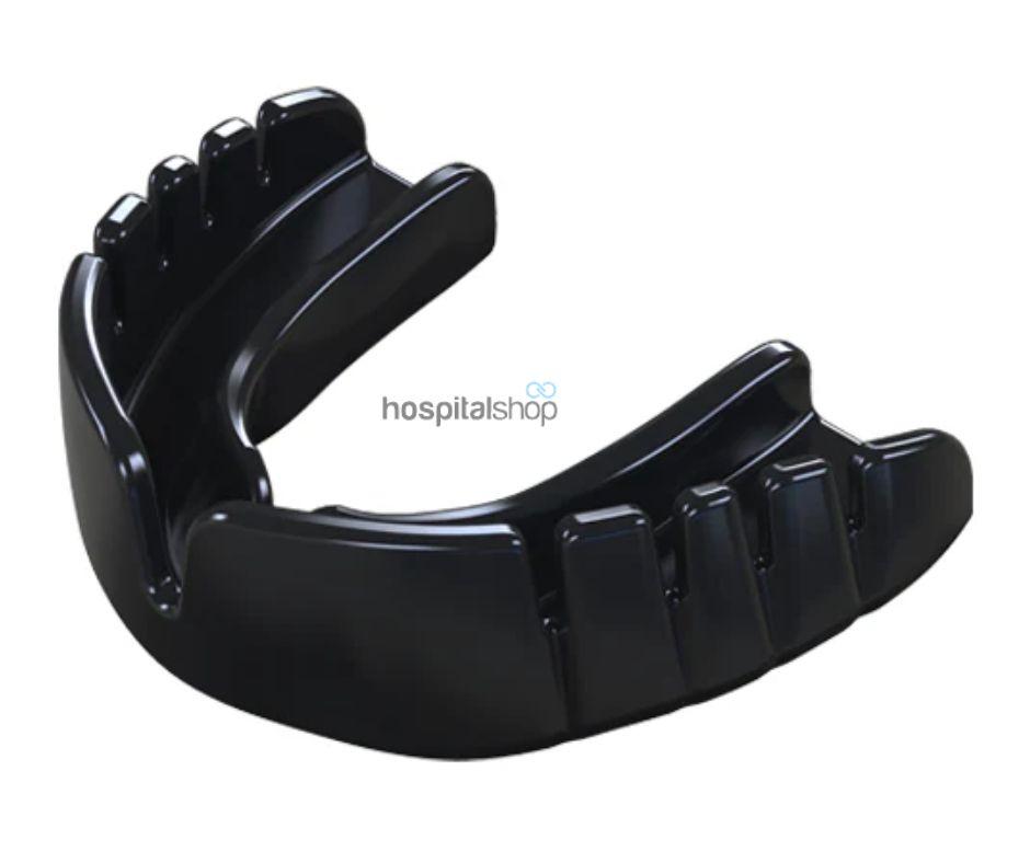 DB Ortho Iconic Soft Mouthguard Black 4mm - 125 mm Rd -DBL3-0023A