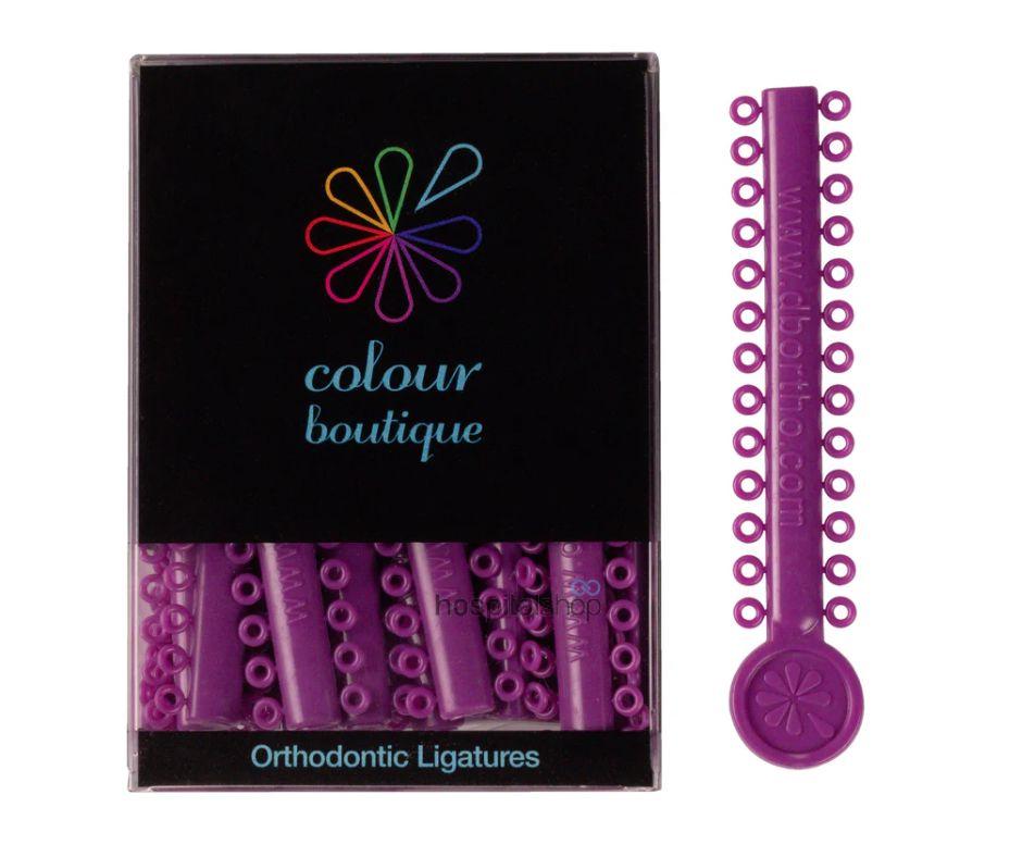 DB Ortho Colour Boutique Ligatures Ties Lavender 1040pcs DB03-3007