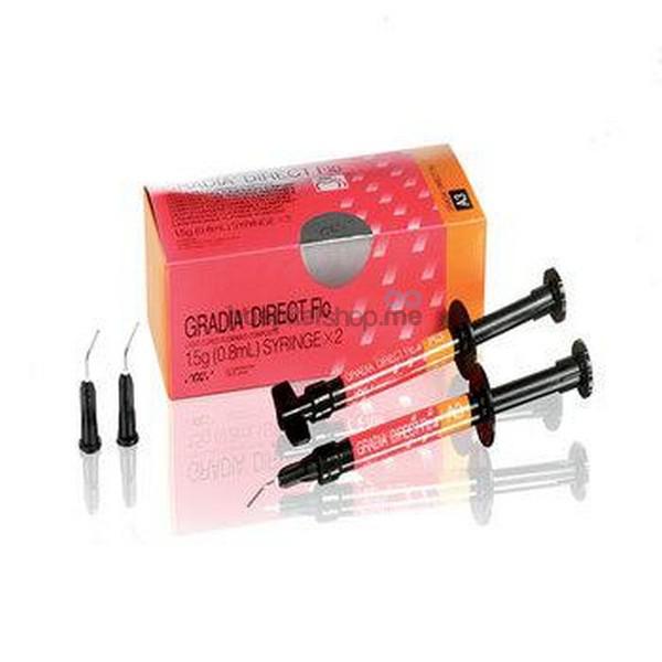 GC Gradia Direct Micro Hybrid Composite Flow Direct Light Cure 1.30 gms 0.8 ml A2 003442