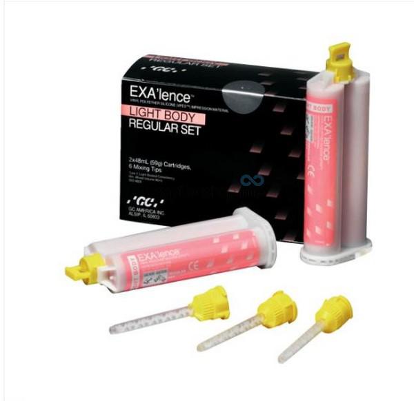 GC GC EXA'lence VPES Impression Material Light Body, Regular Set 48 ml 2 pcs 137908