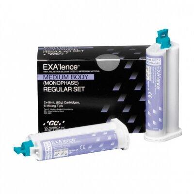 GC GC EXA'lence VPES Impression Material Medium Body, Regular Set 48 ml 2 pcs 137916