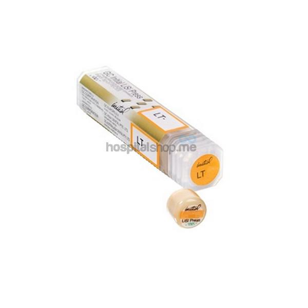 GC Initial LiSi Lithium Disilicate Ingots Low Translucency 3 gms LT-B 5 pcs 901445
