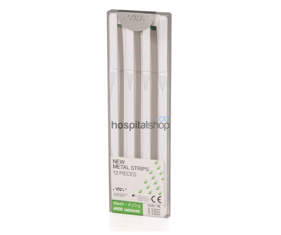 GC METAL STRIPS Green Finishing N° 600 12pcs  004850 10001009
