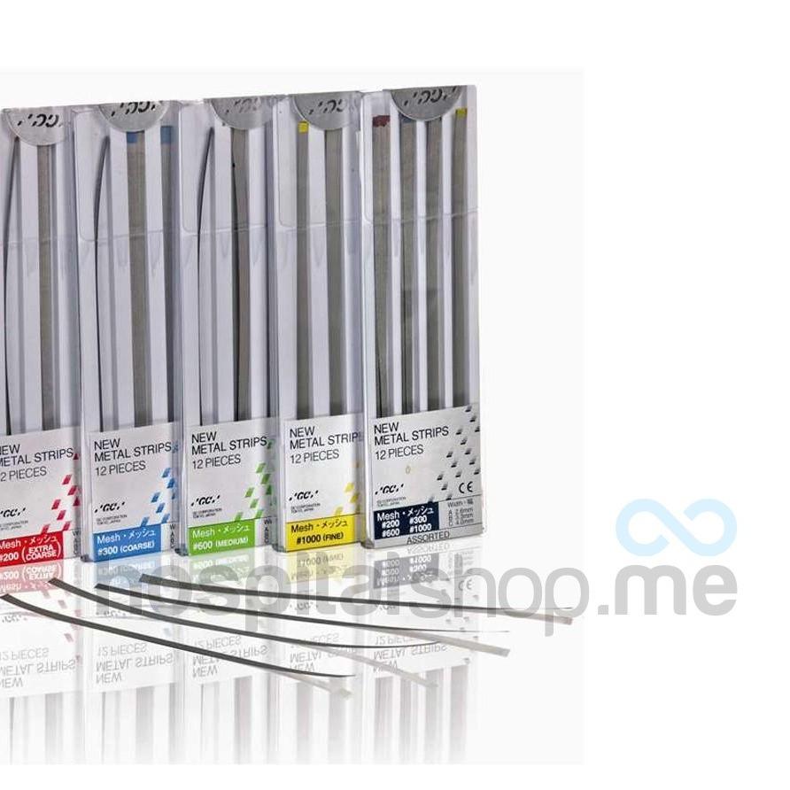 GC METAL STRIPS Yellow Polishing N° 1000 12pcs  004851 10001010