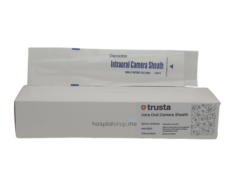 Trusta Intra Oral Camera Sleeves 50mmx240mm 100pcs AM-8300