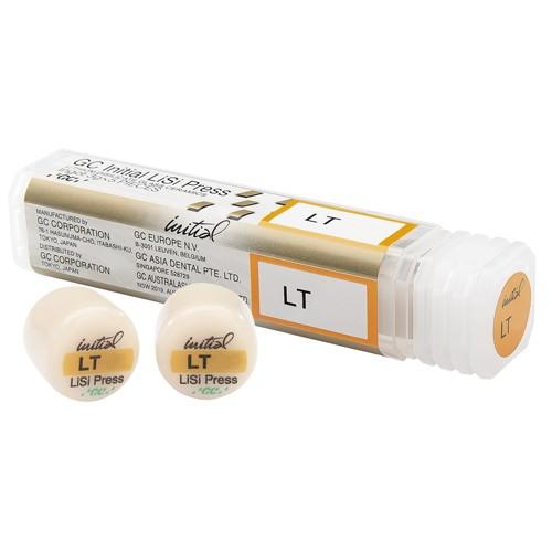 GC Initial LiSi Lithium Disilicate Ingots Low Translucency 3 gms LT-C 5 pcs 901446