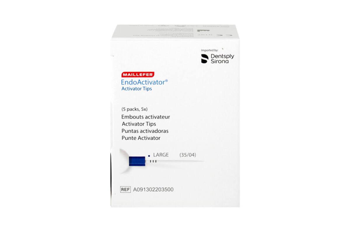 Dentsply Endo Activator Tips Large Blue 35 0.04 25Pcs A091302203500