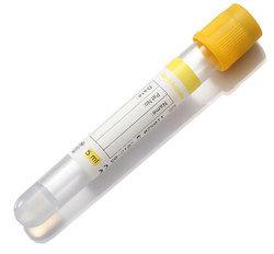 Vacutainer Gel and Clot Activator Tubes Yellow Cap 5ml 100Pcs